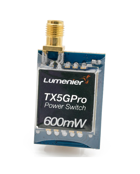 TX5GPro Mini 600mW 5.8GHz FPV Transmitter with Power Switch