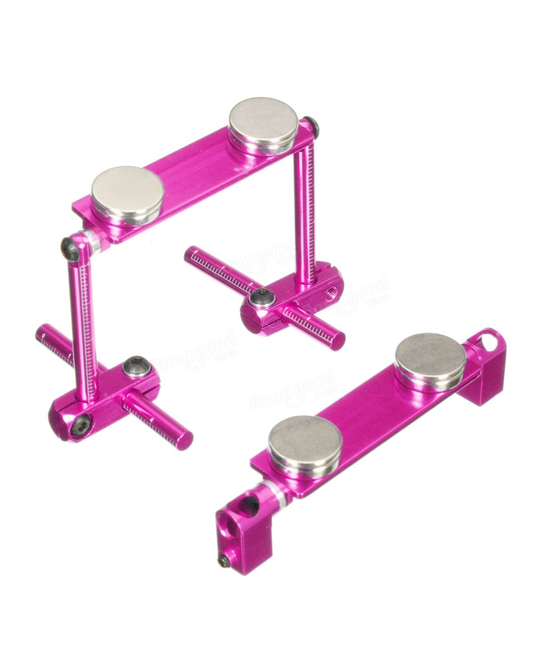Aluminium Magnetic Stealth Mounts 1/10 pink