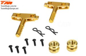 E6 III - Gold - Battery Holder Mount-rc---cars-and-trucks-Hobbycorner