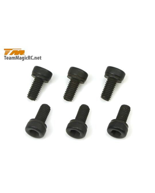 Screws -   M3.5 x 12mm Cap Head (6 pcs) -  123512C