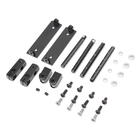 Aluminium Magnetic Stealth Mounts 1/10 - Black