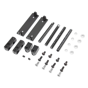 Aluminium Magnetic Stealth Mounts 1/10 - Black-rc---cars-and-trucks-Hobbycorner