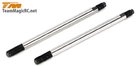 M8JS/JR -  ST Steel Shock Shaft 4x65.4mm Rear (2 pcs) -  560269