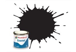 Enamel 33 Black Matt - 14ml-paints-and-accessories-Hobbycorner