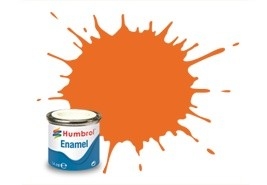 Enamel 46 Matt Orange - 14ml-paints-and-accessories-Hobbycorner