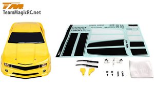 1/10 Touring / Drift -  195mm -  Painted -  no holes -  CMR Yellow -  503323YA -  503323YA-rc---cars-and-trucks-Hobbycorner