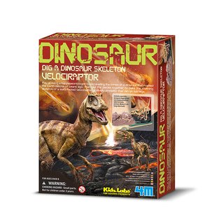 Dig A Velociraptor Skeleton Kit-model-kits-Hobbycorner