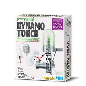 Dynamo Torch - Green  Science-model-kits-Hobbycorner