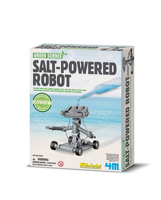 Salt Water Powered Robot - Green Science