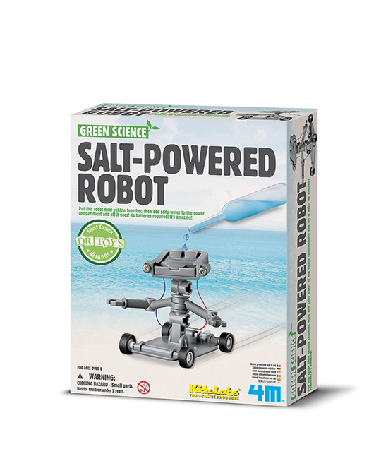 Salt Water Powered Robot - Green Science