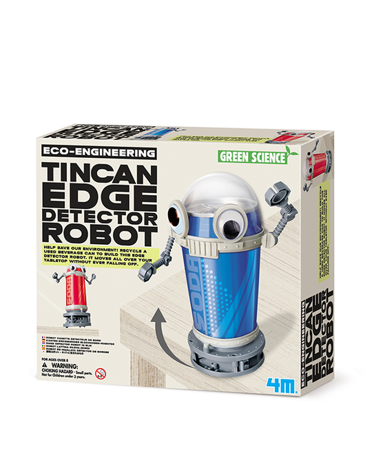 Tin Can Edge Detector Robot - Green Science