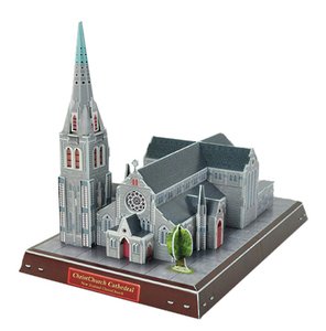 3D Puzzle - Christchurch Cathedral-model-kits-Hobbycorner