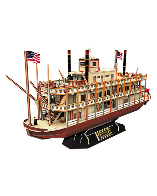 3D Puzzles - Mississippi Steamboat