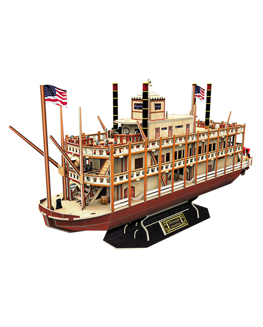 3D Puzzles - Mississippi Steamboat