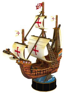 3D Puzzles - Santa Maria-model-kits-Hobbycorner