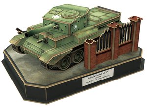 3D Puzzles - British Cromwell Mk.IV-model-kits-Hobbycorner