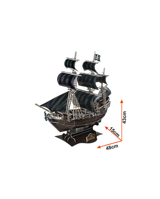 3D Puzzle - The Queen Anne's Revenge Ship