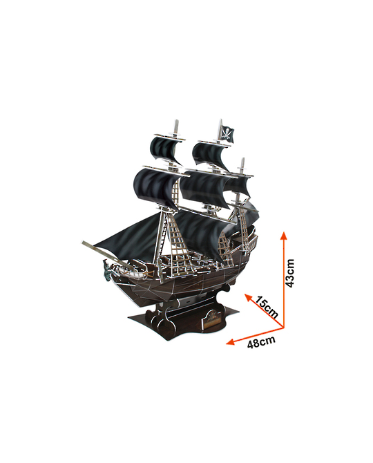 3D Puzzle - The Queen Anne's Revenge Ship