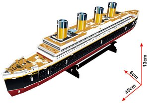 3D Puzzle - Titanic (small)-model-kits-Hobbycorner