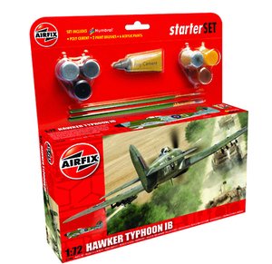 1:72 Hawker Typhoon - Medium Starter Kit-model-kits-Hobbycorner
