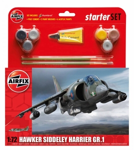 1:72 Hawker Harrier GR1 Starter Set-model-kits-Hobbycorner