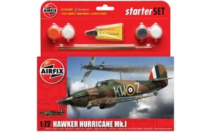 1:72 Hawker Hurricane MkI Starter Set-model-kits-Hobbycorner