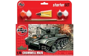 1:76 Cromwell MkIV Tank Starter Set-model-kits-Hobbycorner
