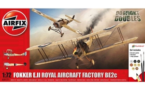 1:72 Fokker E.II/BE2C Dogfight Doubles Set-model-kits-Hobbycorner