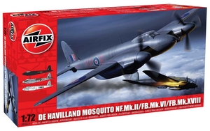 1:72 De Havilland Mosquito MkII/VI/XVIII-model-kits-Hobbycorner