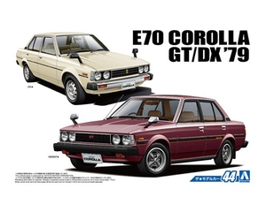 1/24 Toyota E70 Corolla Sedan GT/DX '79-model-kits-Hobbycorner