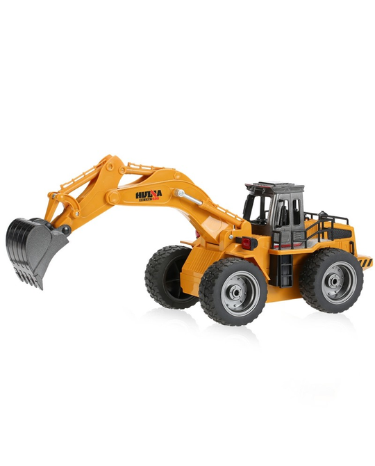1/18 RC Wheeled Digger With Diecast Bucket