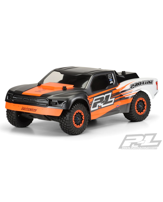 1/10sct 2017 Ford F-150 Raptor Desert Truck Clear Body - 3489-00