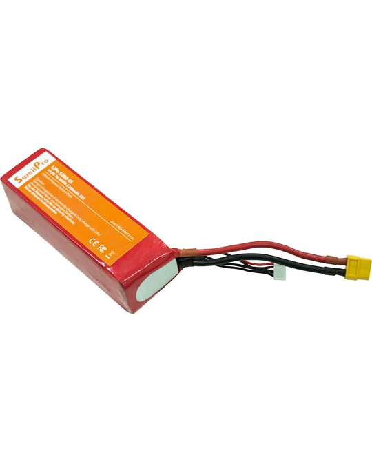 4S 14.8V 5200MAH LIPO BATTERY - Splash Drone 3