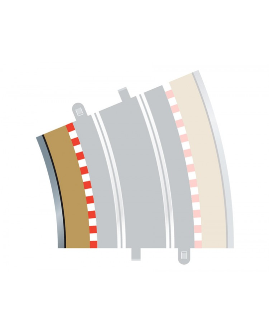 Radius 4 Curve Inner Borders 22.5° x4