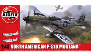 1:48 Military Aircraft - Series 5 - North American P-51D Mustang - 205131-model-kits-Hobbycorner