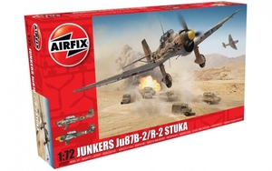 1:72 Military Aircraft - Series 3 - Junkers Ju87B-2/R-2 Stuka - 203089-model-kits-Hobbycorner