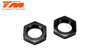 Black Wheel Nuts - E6 Trooper/Trooper II x2-rc---cars-and-trucks-Hobbycorner