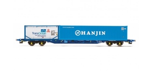 Tiphook KFA Container Wagon - Hanjin-trains-Hobbycorner