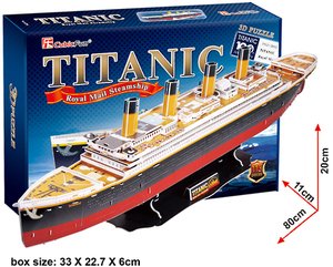 3D Puzzle - Titanic - Large-model-kits-Hobbycorner