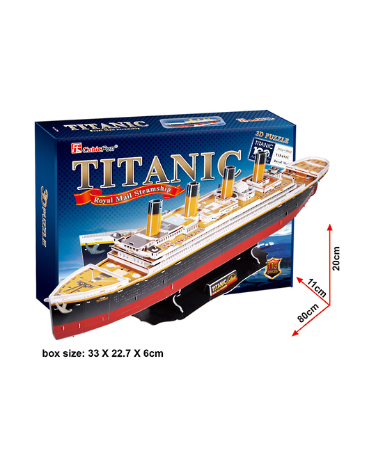 3D Puzzle - Titanic - Large