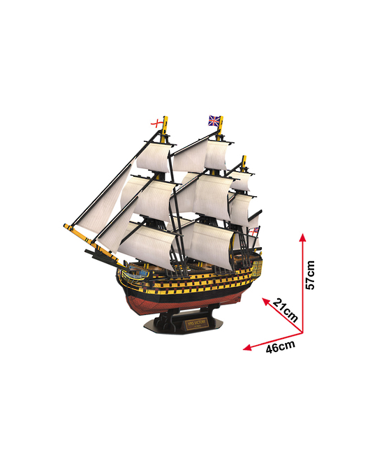 3D Puzzle - HMS Victory Ship