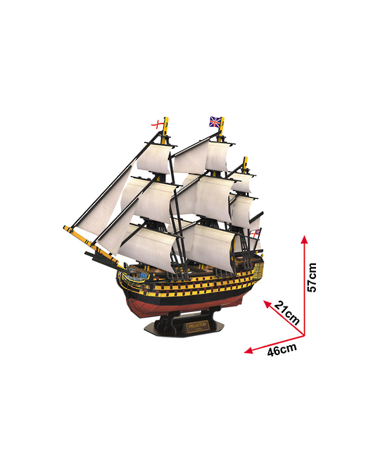 3D Puzzle - HMS Victory Ship