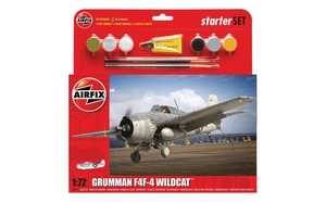 1/72 Grumman F4F-4 Wildcat Starter Set-model-kits-Hobbycorner