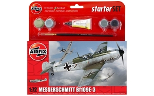 1/72 Messerschmitt Bf109E-3 Starter Set-model-kits-Hobbycorner
