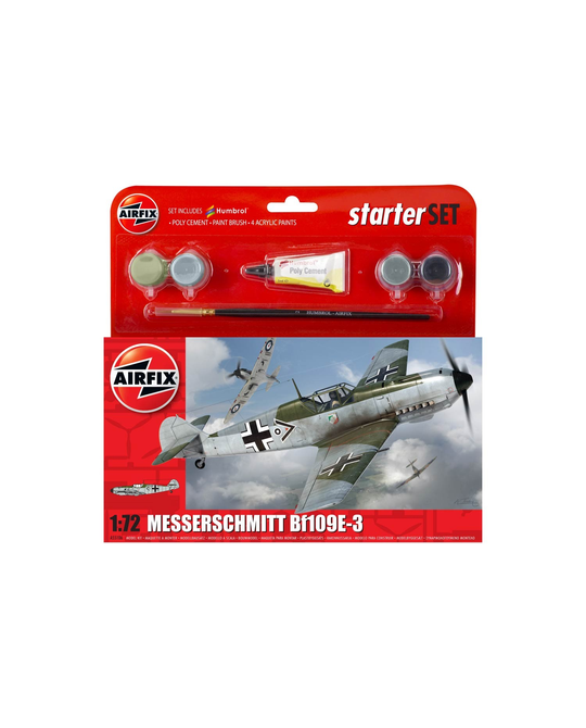 1/72 Messerschmitt Bf109E-3 Starter Set