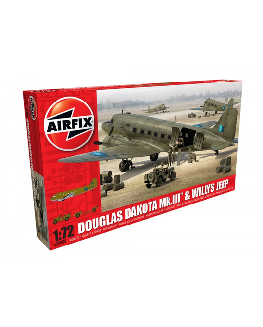 1/72 Douglas Dakota MkIII With Willys Jeep