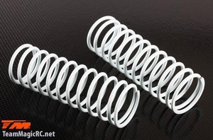 M8JS/JR/B8ER -  Front 18x66mm Shock Spring -  White #12 Hard  -  560270-rc---cars-and-trucks-Hobbycorner