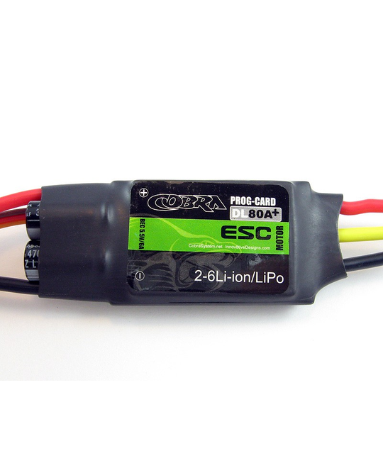 80A ESC with 6A Switching BEC