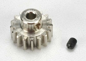 Gear, 17-T pinion (32-p) (mach. steel)/ set screw - 3947-rc---cars-and-trucks-Hobbycorner