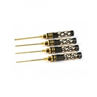 Allen Wrench Set  (4pcs) Black Golden